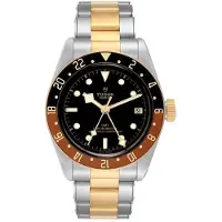 Tudor M79833MN-0001 Black Bay GMT Sort/Gul guldtonet stål Ø41 mm