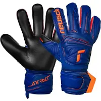 Reusch Målmandshandske Attrakt Infinity Finger Support - Blå/Orange/Sort, størrelse 9½
