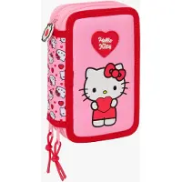 Hello Kitty 12.5x19.5x5.5 Cm Triple Penalhus