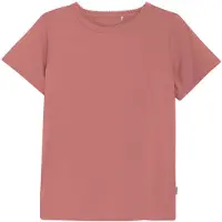 Minymo T-shirt - Viskose - Withered Rose - - 7 år (122) - T-Shirt