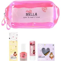 Miss Nella Sminketaske m. Indhold - Girly Girl Pink - - OneSize - Sminke