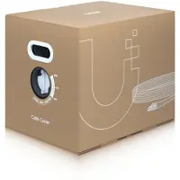 Ubiquiti UISP Cable Carrier - Bulkkabel - 305 m - 6.8 mm - STP - CAT 5e - udendørs, solid - sort