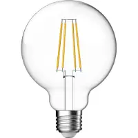Nordlux Smart Pære G95 4,7W LED 2200-6500K E27, klar