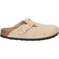 Birkenstock Birkenstocktil kvinder. 1030883 Læder Boston clogs (smal pasform) beige (42), Fast, Ingen, Casual