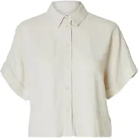 SELECTED WOMEN Bluse 'Viva' lysegrå