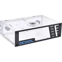 Alphacool Repack, Sort, Transparent, Væske, Akryl, Messing, 148 mm, 99 mm, 43 mm