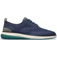 Cole Haan Cole Haantil mænd. C42536 Energyweave Oxfords loafers i marineblå læder (43), Fast, Blonder, Casual
