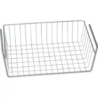 SmartaSaker skabs-kurv Kanguro 40, sølvmetallic, materiale: metalklædt - rustbestandig, stødfast, 1 stk (364840039)