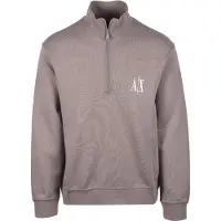 Armani Exchange A|X Armani Exchangetil mænd. XM000370AF10818U6107 Driftwood beige sweatshirt (XL), Casual, Bomuld, Lange ærmer