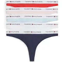 Tommy Hilfiger Underwear String marin / pastelblå / pastelpink / rød / hvid
