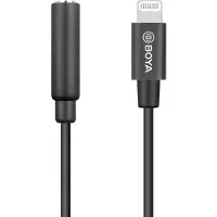 Boya By-k3 3.5mm Female Trrs Male Lightning Cable Adapter