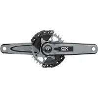 Sram Gx Eagle T-type Dub 55 Mm Wide 2-guards Dm Kranksæt Med Effektmåler