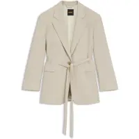 BOSS Blazer i oversized fit med bælte