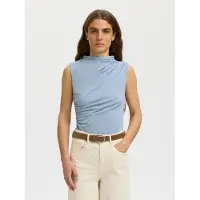 Selected Bluse himmelblå