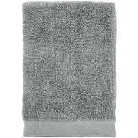 Södahl Økologisk håndklæde - 100% økologisk bomuld - Håndklæde grå 50x100 cm - Organic Comfort - Stone grey