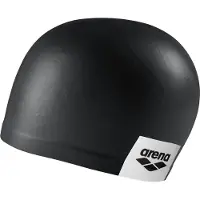Arena Logo Moulded Cap, Hvid, Hovedhætte, Unisex, Voksen, Svømning, One Size