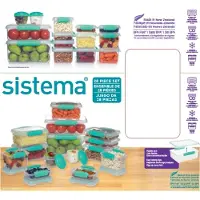 Sistema Ametsis 28-deles klip-ite-pakke turkis