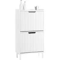 SoBuy Skoskab Hvid 50x90x19 cm