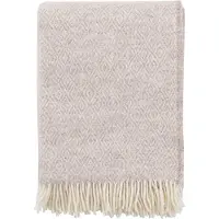 Klippan Uldplaid - 130x200 cm - 100% Lammeuld - Stella Beige