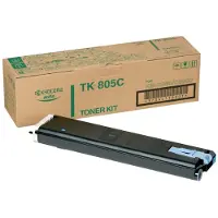 Kyocera TK 805C - Cyan - original - tonerkit - for KM C850, C850D, C850DPN, C850FDSPN, C850PD, C850PF, C850PN