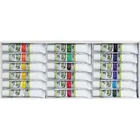 GRAND akvarelfarver E 1338 B 18 farver 12 ml MARIES