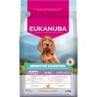 Eukanuba Special Care Sensitive Digestion Puppy med kylling og kalkun - Økonomipakke: 2 x 2,3 kg