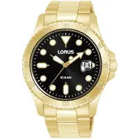 Lorus Watches Rs972dx9 42mm 10atm Quartz/analogical Ur