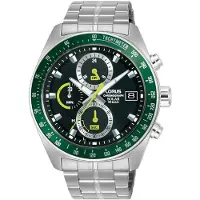 Lorus Watches Rz619ax9 43mm 10atm Quartz/analogical Ur