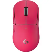 Logitech G PRO X SUPERLIGHT 2C - Mus - 5 knapper - trådløs, kablet - 2.4 GHz, USB - pink