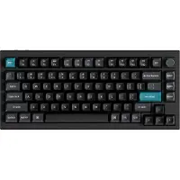 Keychron Q1 Ultra 8K, 75%, Kabel & trådløs, USB + RF Wireless + Bluetooth, Mekanisk, RGB LED, Sort