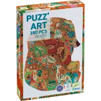 Djeco Puslespil - 350 Brikker - Puzz´Art - Bears - - OneSize - Puslespil