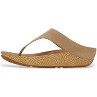 FitFlop Lulu Lux Graphic Weave Suede Toe Post Sandaler