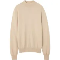 GOBI Cashmere Pullover 'Men's Essential Mock Neck Cashmere Sweater' beige