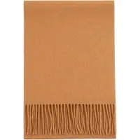 GOBI Cashmere Sjal 'Unisex Cashmere Fringed Scarf' camel