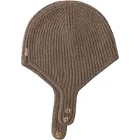 GOBI Cashmere Hue 'Knitted Aviator Cap' taupe