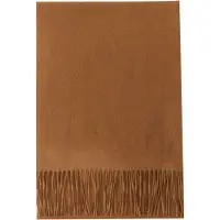 GOBI Cashmere Sjal 'Unisex Cashmere Fringed Scarf' sepia