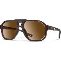 Smith - Solbriller - Truss Matte Tortoise ChromaPop Photochromic Brown til Unisex - Rød