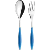Guzzini Feeling serveringsbestik Mediterranean blue, 2 dele