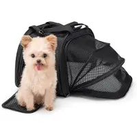 RockBros 30140028001 transport bicycle bag for cats and dogs - black