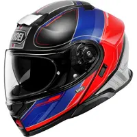 Shoei Neotec 3 Sharpen TC-10 Klaphjelm Mat/Sort/Rød/Blå M