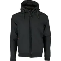 Riding Culture Ridehættetrøje til mænd Motorcykel Zip-Hoodie Sort M