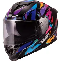 LS2 Ff818 Storm Iii Kaos Fullface-hjelm