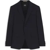 BOSS Slim-fit habitjakke i ny uld