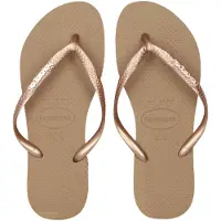 Havaianas Slim Logo Metallic Flip-flops