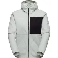 Mammut - Vandretøj dame - Tamaro ML Hooded Jacket Women Silver Sage Black til Unisex - Størrelse M - Grøn