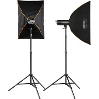 Walimex Campaigner 400 Hs Set Double Studio Flash