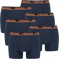 Head Boksershorts mørkeblå / orange