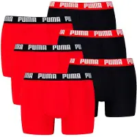 Puma Boksershorts rød / sort / hvid