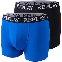 Replay Sportsunderbukser azur / sort / hvid