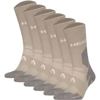 Head Sportssokker taupe / grå-meleret / hvid